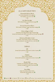 Araish menu 2