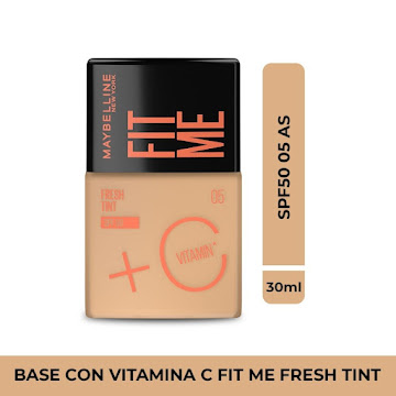 Base Líquida Maybelline   Fresh Tint Spf50 Tono 05 x 1 und 