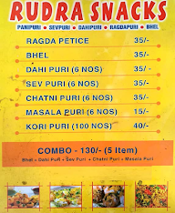 Rudra Foods menu 1