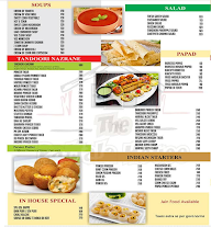 Dakshin Flavours menu 1