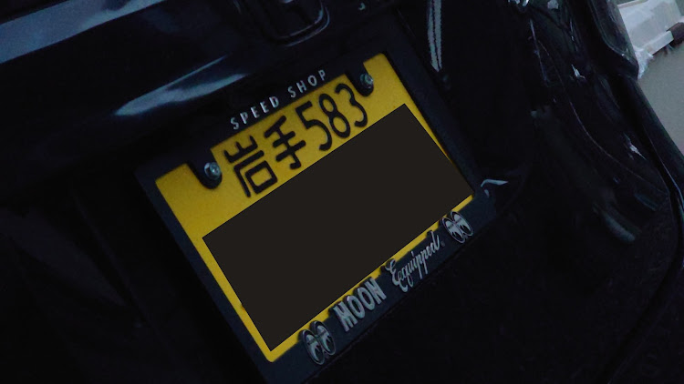 N-WGN カスタムのムーンアイズナンバーフレームに関するカスタム事例の投稿画像1枚目