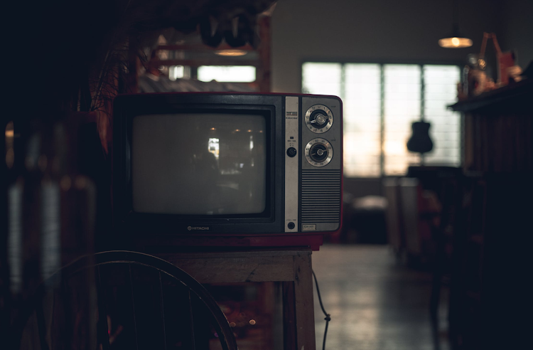 Old TV set