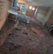 Inside Limpopo's Jane Furse Hospital, which was hit by a hail storm on Friday, December 21 2018.
 