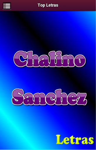 Letras Chalino Sanchez