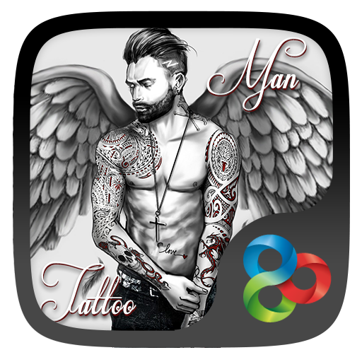 Tattoo Man Go Launcher Theme icon