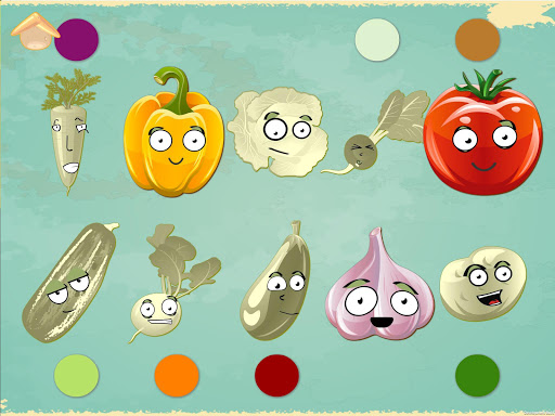 Screenshot Funny Veggies! Kids games