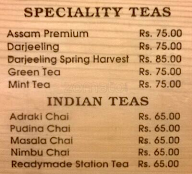 Chai Bar & Lounge - Fortune Park Panchwati menu 4