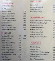 What A Pizza menu 1