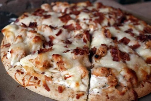 Chicken Bacon Ranch Pizza