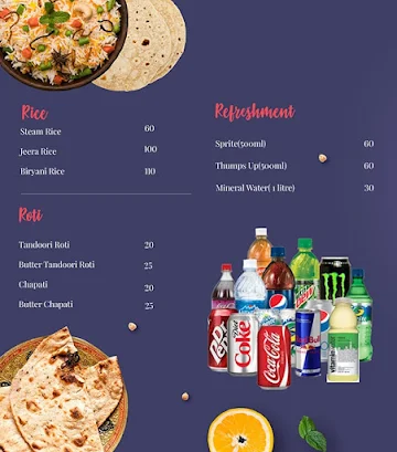 Thal Ka Khazana menu 