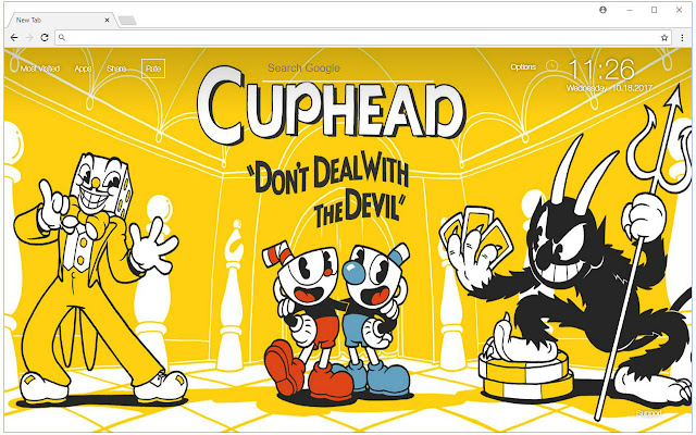 Cuphead Wallpapers Hd New Tab Freeaddon Com