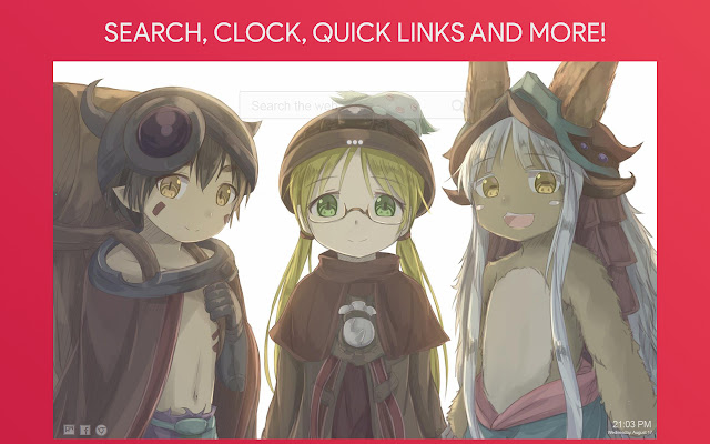 Made In Abyss Wallpaper HD Custom New Tab