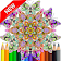 Coloring Beautiful Mandala icon