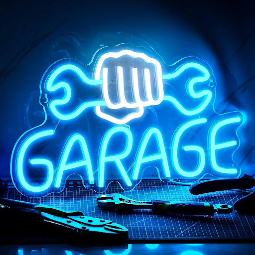 Title 1, Personalized Car Engine Repair Picture LED Deco...