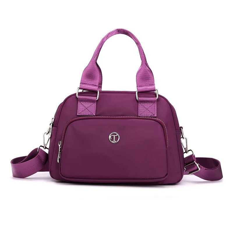 Title 13, Sac à Main Femme Oxford en Tissu Bandoulière Gr...