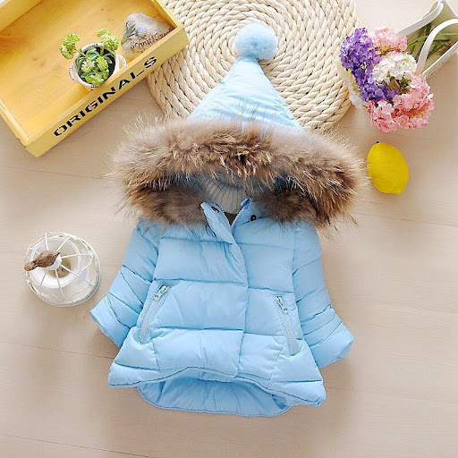 Title 1, Boys Thickened Childrens Down Padded Jacket Wi...