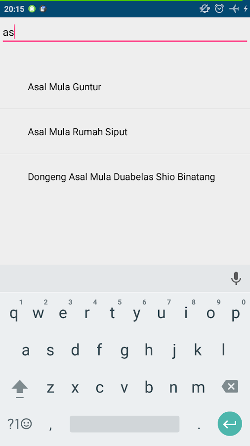 Kumpulan Cerita Bahasa Indonesia Fiksi :: CONTOH TEKS