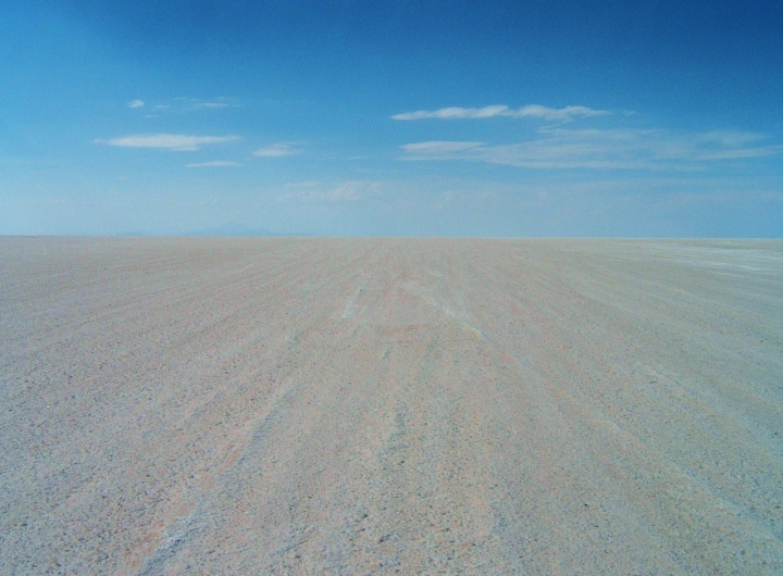 Deserto di sale di lana