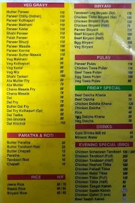 Poona Restaurant menu 4