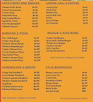 Konetto Pizzeria menu 1