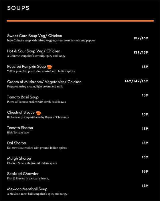 Northview Kitchen menu 