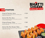 Bhatti Chicken Wings menu 1