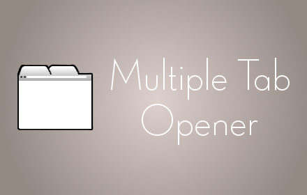 Multiple Tab Opener small promo image