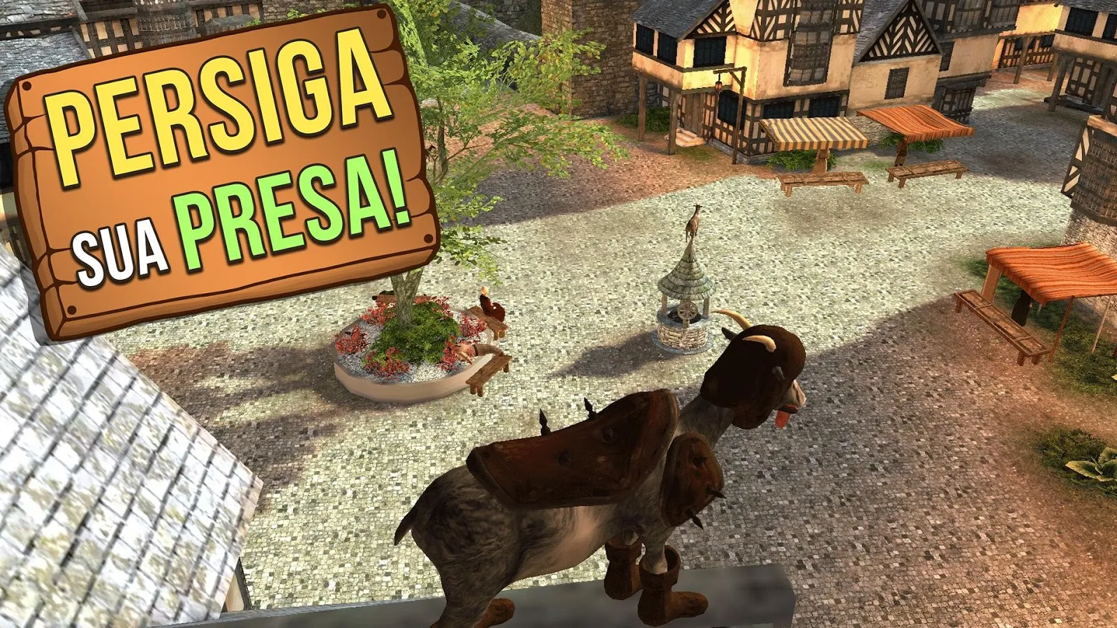  Goat Simulator MMO Simulator: captura de tela 