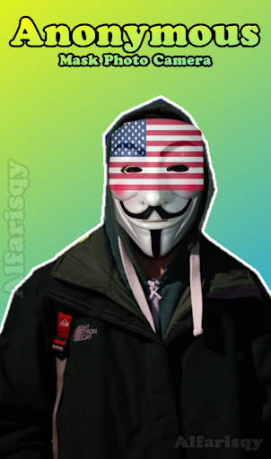 Anonymous Mask Photo Camera