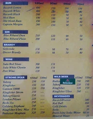 Ronak Restaurant & Bar menu 2