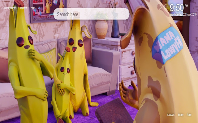 Peely Banana Skin Fortnite HD Wallpapers