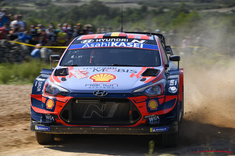 Thierry Neuville gaat slotdag in Sardinië in op virtuele podiumplaats