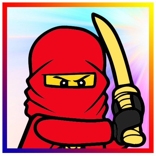 Ninja team coloring let's GO 教育 App LOGO-APP開箱王