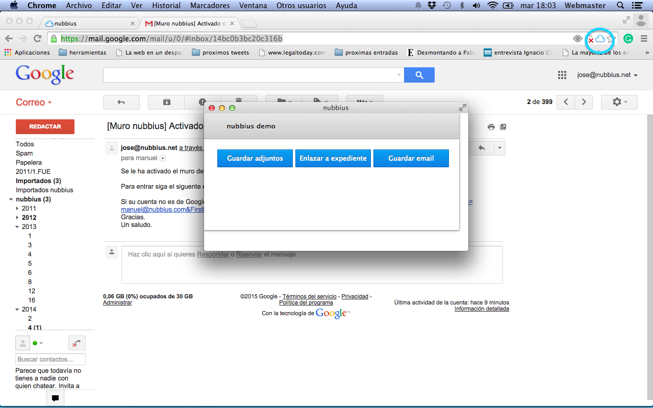 nubbius para Gmail for Work Preview image 3