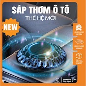 Sáp Thơm Ô Tô Cao Cấp Ufo Năng Lượng Mặt Trời, Máy Khuếch Tán Tinh Dầu Thơm Xe Hơi Trang Trí Taplo St20