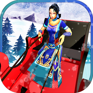 Download Snow Cart Running Princess For PC Windows and Mac