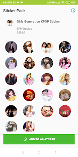 Girls Generation Sticker Pack for WhatsApp(圖2)-速報App