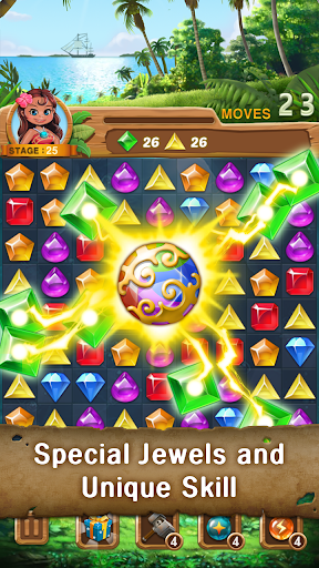 Jewels Island  Match 3 Puzzle