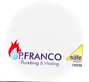 P Franco Plumbing & Heating Logo