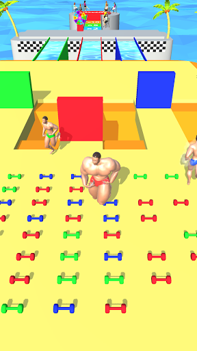 Screenshot Muscle Race 3D