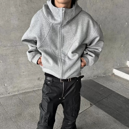 Title 5, Herren Lockere American Deconstructed Kapuzen-T...