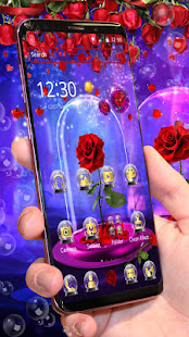 Red Rose In Magical Glass Theme(圖1)-速報App