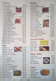 Hotel Asha menu 7