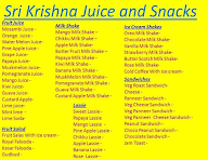 Tasty Juice N Snacks menu 1