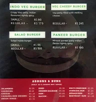 Mad about Burgers menu 5