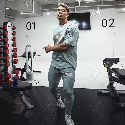 Title 4, New Sports Training Five-Point Sleeve Fitness t...
