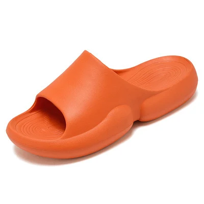 Huishoudelijke dames anti-slip platform teenslippers, ideaal voor vrije tijd, comfortabel en veilig lopen in huis en ontspannen.