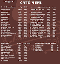 Carlos Cake Cafe menu 3