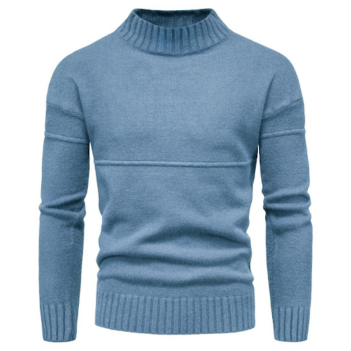Title 6, Long-sleeved Sweater Solid Color Base Shirt A c...