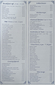 New Sangeeta Hotel menu 1